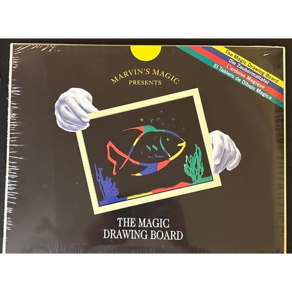 Sealed Vintage Marvin's Magic Drawing Board No Mess Doodle Art Ages 4–104 - Picture 1 of 4